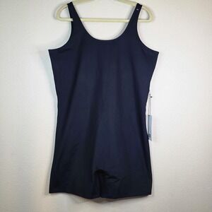 NWT The Girlfriend Collective Size 4XL The Bike Unitard Short One Piece Black